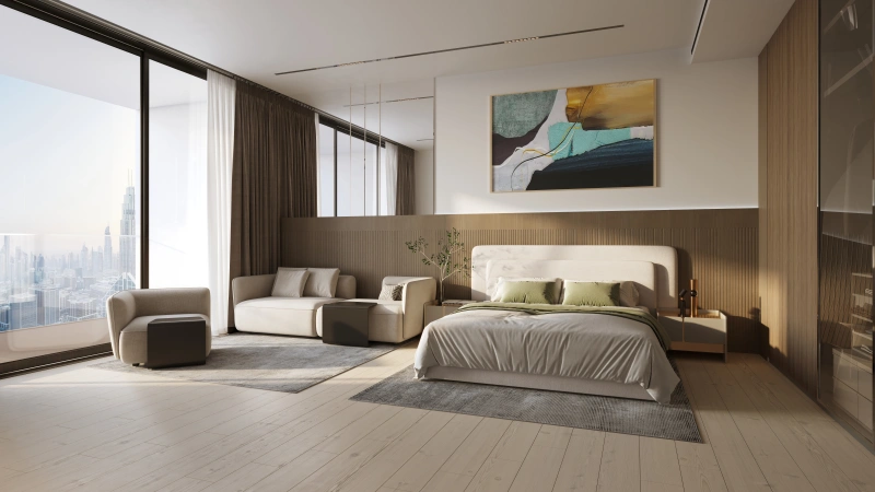 Luxuriöses Studio im Binghatti Aurora: Fantastische Hotel-JVC- und Gemeinschaftsansichten!