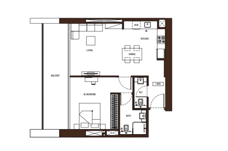 Modernes 1-Zimmer-Apartment - perfekt für kleine Familien!!