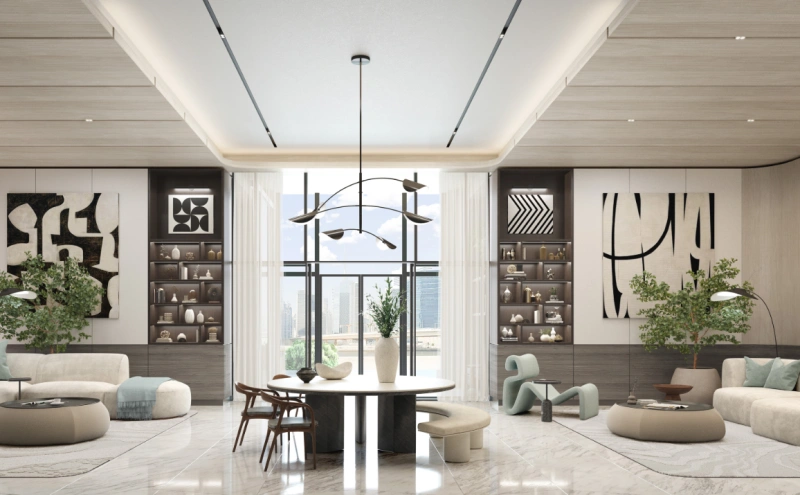 Exklusives Apartment mit 3 Schlafzimmern und Kanalblick im One River Point in Business Bay!