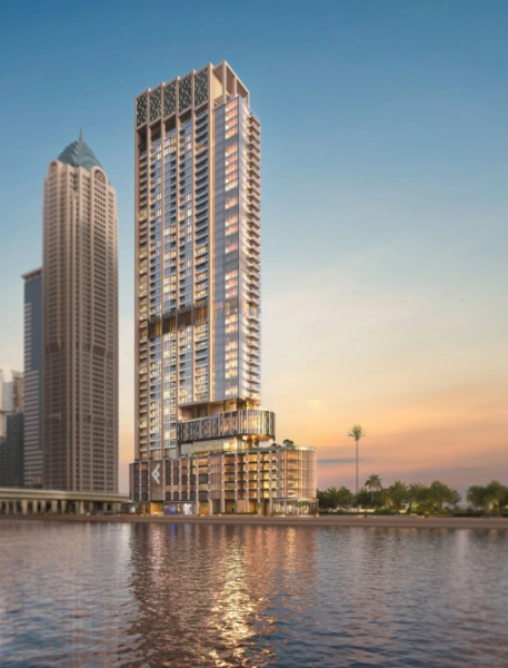 Exklusives Apartment mit 3 Schlafzimmern und Kanalblick im One River Point in Business Bay!