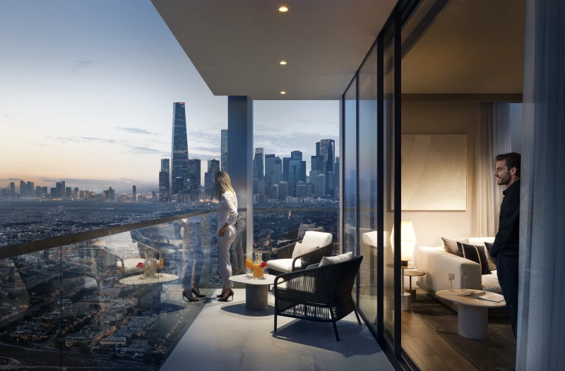 Spacious and exclusive three bedroom apartment in Lum1nar Towers JVT by Object 1