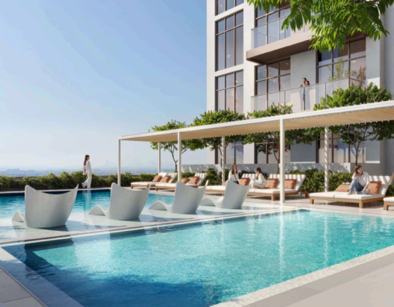 Stilvolles Ein-Zimmer-Apartment mit modernem Design