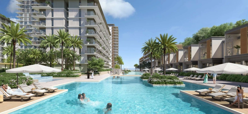 Exklusive 2-Zimmer-Luxuswohnung am Wasser mit Eleganz