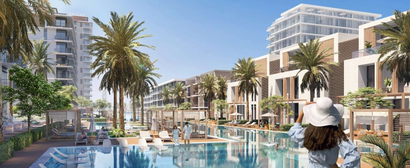 Exklusive 2-Zimmer-Luxuswohnung am Wasser mit Eleganz