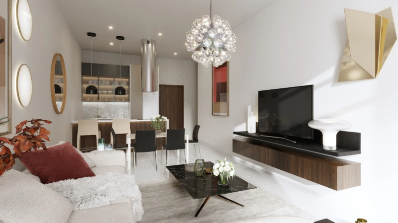 Exklusives Luxus-Apartment mit zwei Schlafzimmern und Zimmer für das Personal