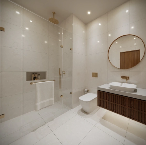 Exklusives Luxus-Apartment mit zwei Schlafzimmern und Zimmer für das Personal