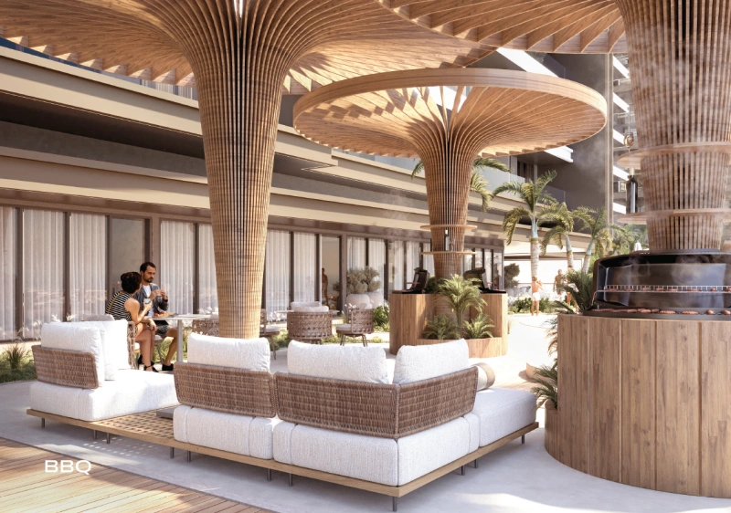 Modernes Studio-Apartment mit voller Ausstattung und tollen Annehmlichkeiten.