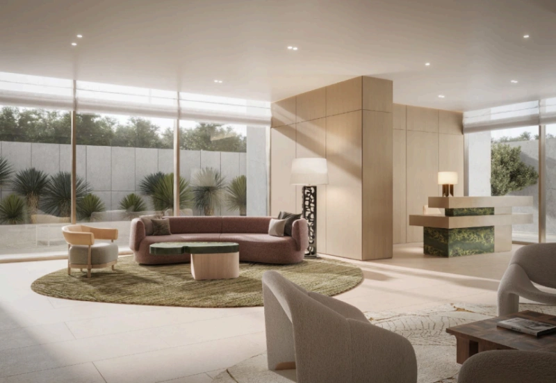 Exklusive 2-Zimmer Luxuswohnung mit eigenem Dienerzimmer und angeschlossenem Bad