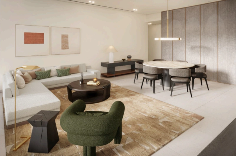 Exklusive 2-Zimmer Luxuswohnung mit eigenem Dienerzimmer und angeschlossenem Bad