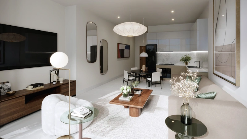 Luxus-Apartment mit 3 Schlafzimmern, Zimmer für das Personal, Spa und Sauna.