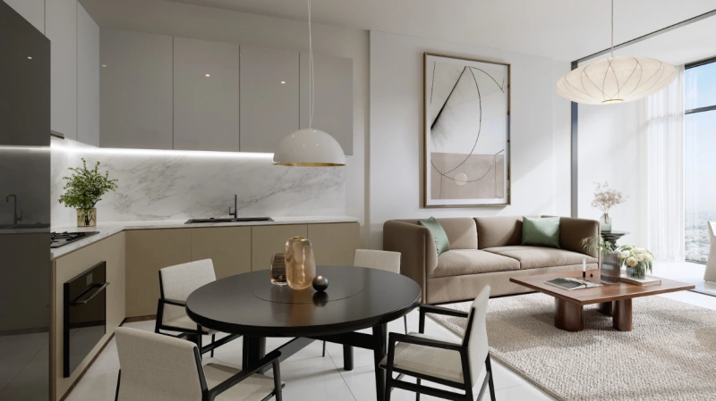 Luxus-Apartment mit 3 Schlafzimmern, Zimmer für das Personal, Spa und Sauna.