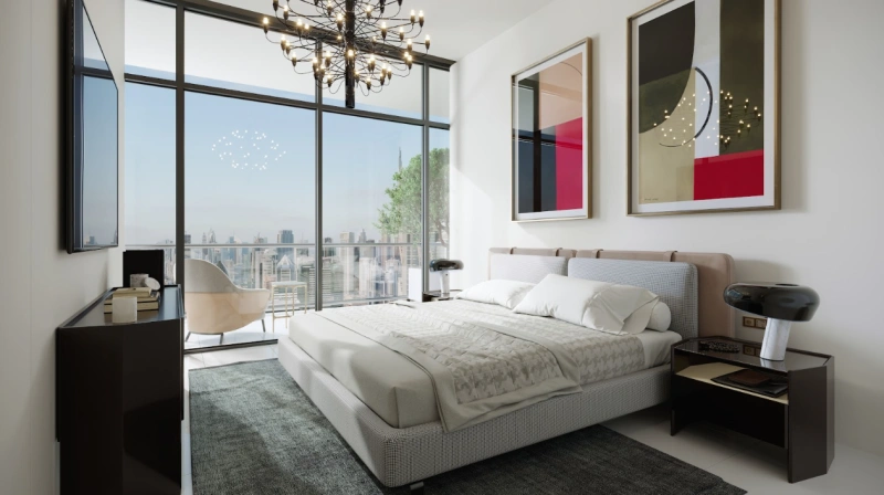 Luxus-Apartment mit 3 Schlafzimmern, Zimmer für das Personal, Spa und Sauna.