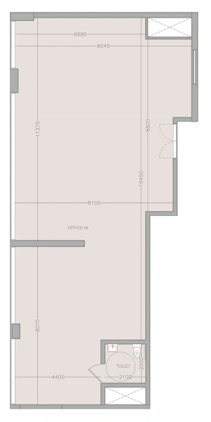 1-Bedroom Apartment in "1WOOD RESIDENCE 2"