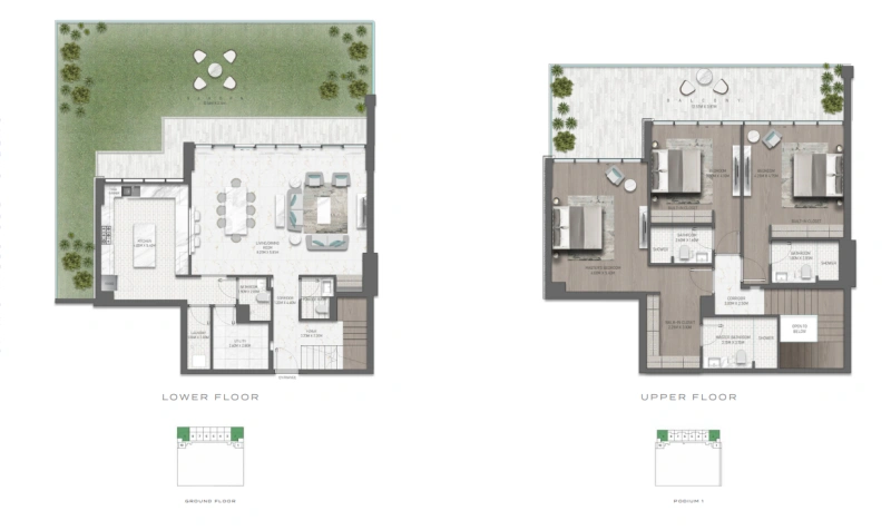 Luxuriöses 3-Zimmer Penthouse mit riesigem Garten - Ihr Traumhaus!