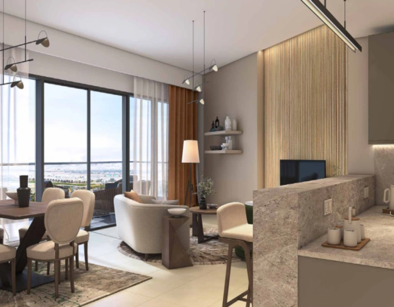 Luxuriöses Penthouse mit zwei Schlafzimmern und modernem Design