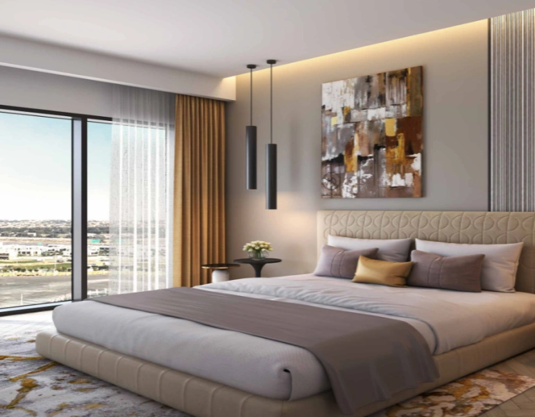 Luxuriöses Penthouse mit zwei Schlafzimmern und modernem Design