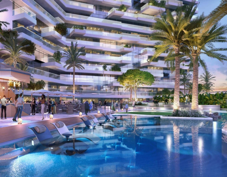 Luxuriöses Penthouse mit zwei Schlafzimmern und modernem Design