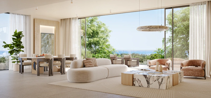 Moderne 1-Zimmer-Wohnung mit atemberaubendem Meerblick am Strand!