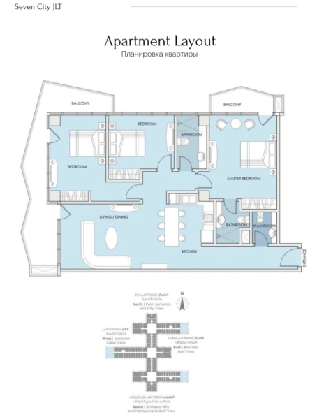 Geräumige 3-Zimmer-Wohnung mit riesigem Grundriss und modernem Design in Top-Lage!