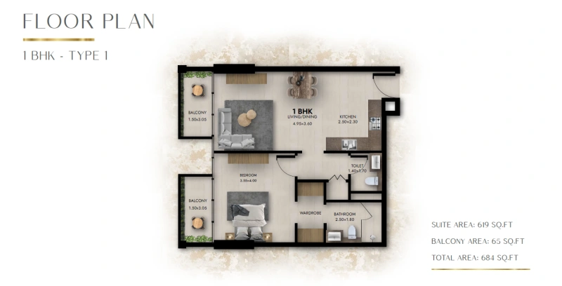 Gemütliche 1-Zimmer-Wohnung mit Familienfreundlichkeit am besten - ideal für kleine Familien!