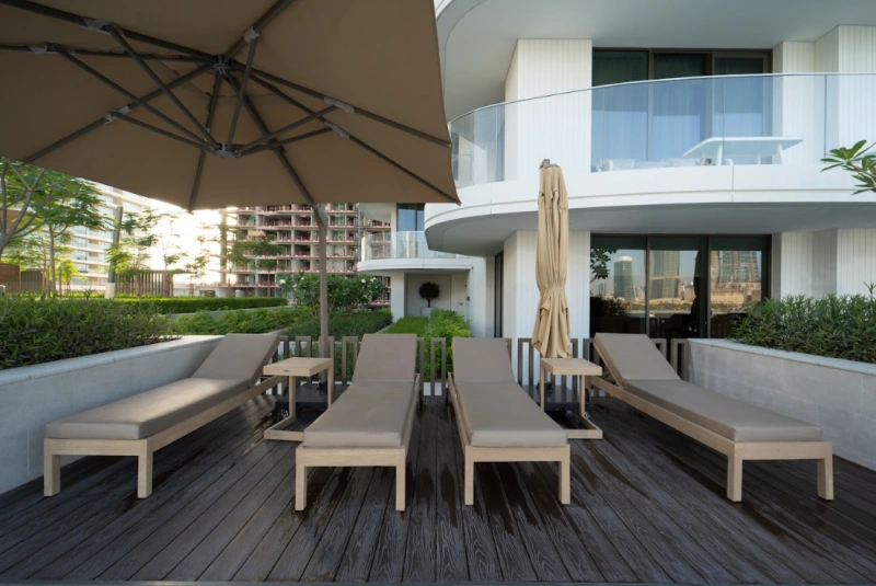 Exklusives 2-Schlafzimmer Apartment am Strand mit luxuriöser Eleganz