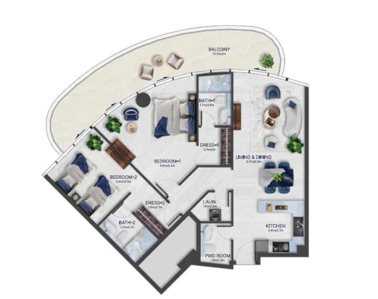 Gemütliche 2-Zimmer Wohnung mit Strandlage auf Island. Pure Entspannung garantiert!