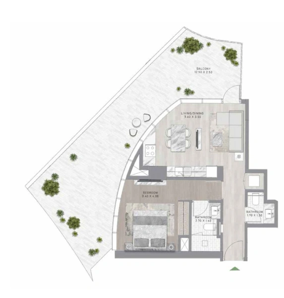 Luxuswohnung mit atemberaubendem Blick auf die Skyline von Downtown Dubai und den Burj Khalifa!