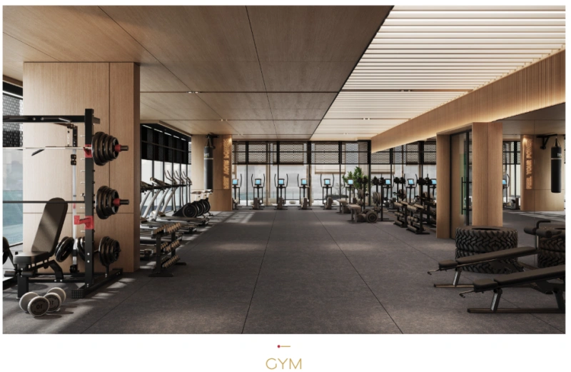 Luxuriöses 2-Zimmer-Apartment mit privatem Pool und modernem Design.