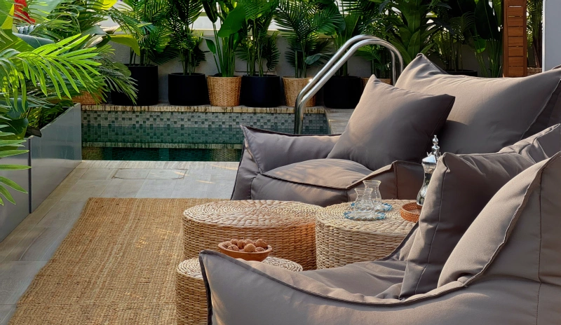 Modernes Reihenhaus mit Privat Pool und Innenhof mit Grill - Luxuriöses Wohnen mit besonderem Flair!